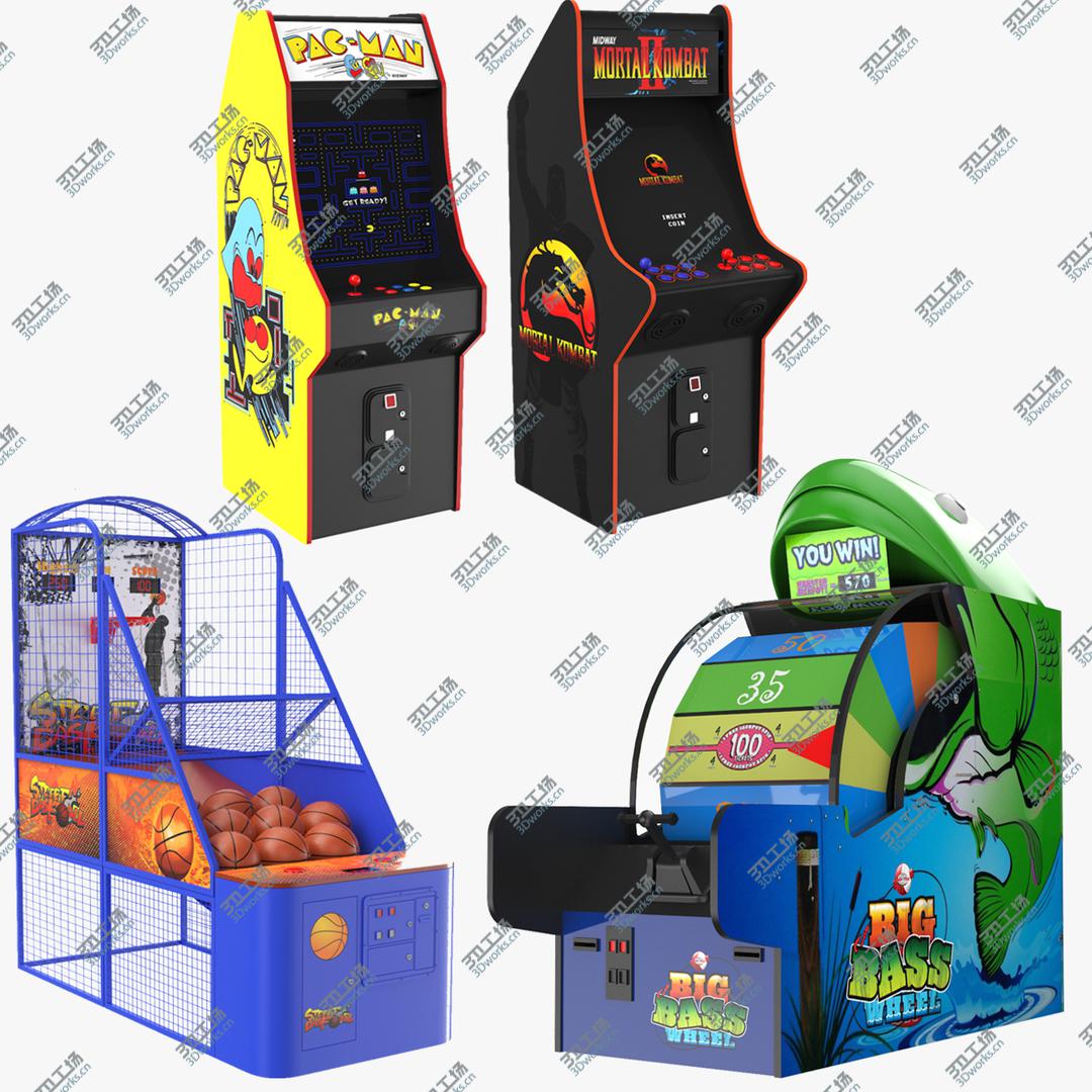 images/goods_img/2021040162/3D Four Arcade Games model/1.jpg
